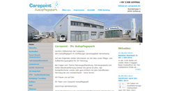 Desktop Screenshot of car-carepoint.de