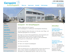 Tablet Screenshot of car-carepoint.de